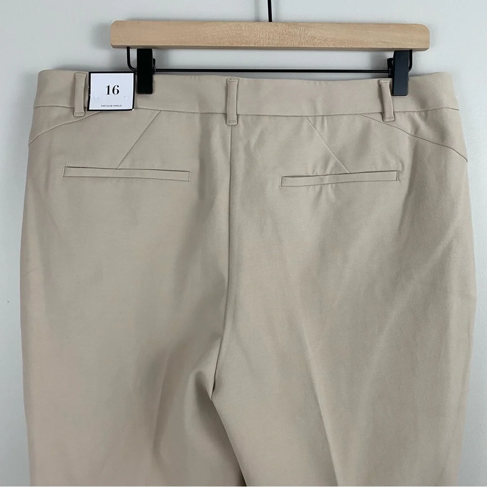 WHBM The Slim Khaki Ankle Pant - Picture 5 of 6